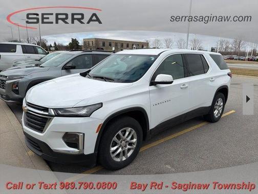 Summit White 2024 Chevrolet Traverse Limited LS