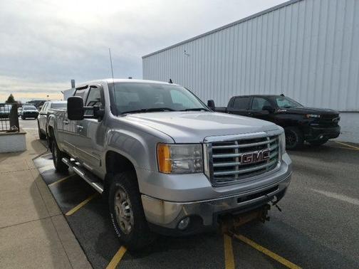 Sheer Silver Metallic 2010 GMC Sierra 2500 SLE