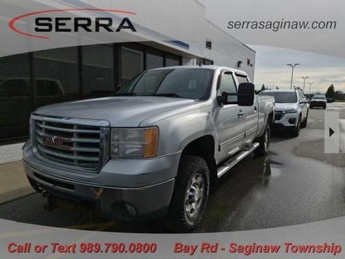 Sheer Silver Metallic 2010 GMC Sierra 2500 SLE