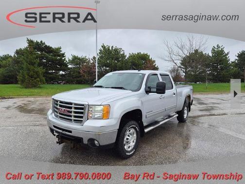 Sheer Silver Metallic 2010 GMC Sierra 2500 SLE