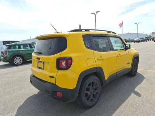 Solar Yellow 2016 Jeep Renegade Latitude