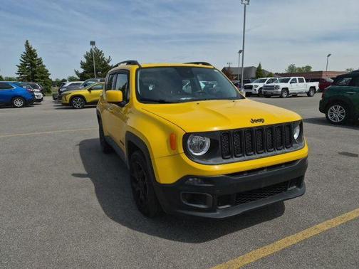 Solar Yellow 2016 Jeep Renegade Latitude