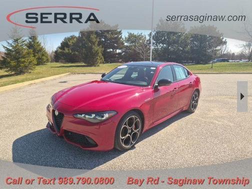 Rosso 2024 Alfa Romeo Giulia Veloce
