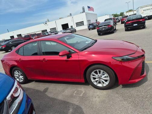 Red 2025 Toyota Camry LE