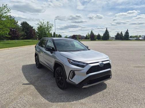 Midnight Black Metallic 2024 Toyota RAV4 Hybrid XSE