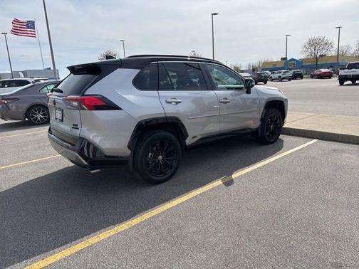 Midnight Black Metallic 2024 Toyota RAV4 Hybrid XSE