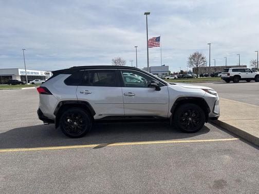 Midnight Black Metallic 2024 Toyota RAV4 Hybrid XSE