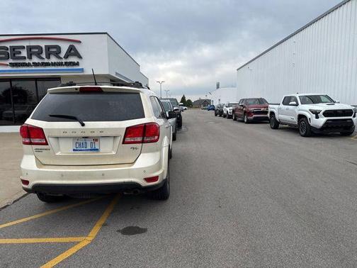 Pearl White Tri-Coat 2013 Dodge Journey R/T