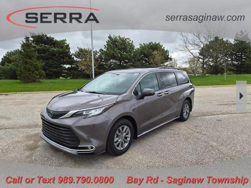 Predawn Gray Mica 2022 Toyota Sienna XLE