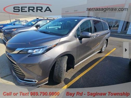 Predawn Gray Mica 2022 Toyota Sienna XLE