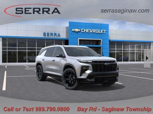 Sterling Gray Metallic 2026 Chevrolet Traverse RS