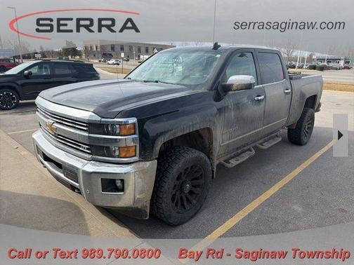 Black 2018 Chevrolet Silverado 2500 LTZ