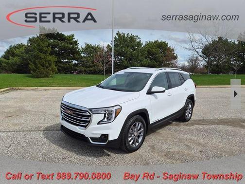 Summit White 2023 GMC Terrain SLT