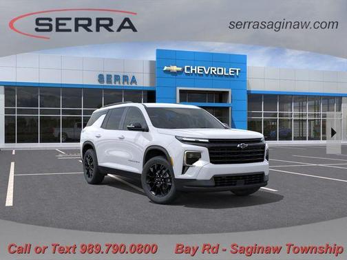 Summit White 2026 Chevrolet Traverse LT