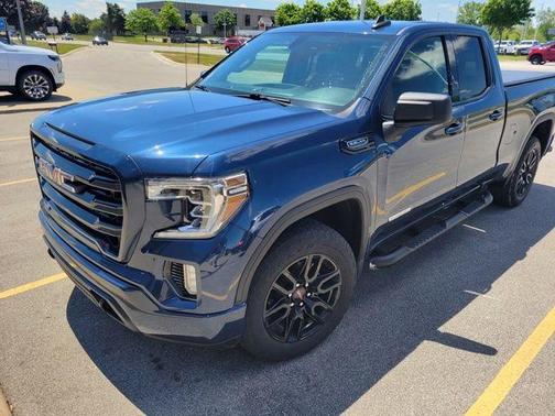 Pacific Blue Metallic 2019 GMC Sierra 1500 Elevation