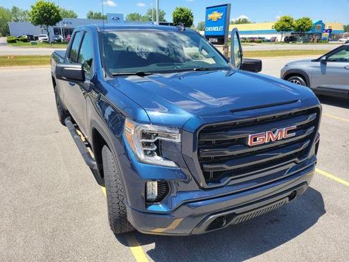Pacific Blue Metallic 2019 GMC Sierra 1500 Elevation