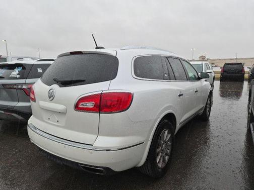White Frost Tri-Coat 2016 Buick Enclave Leather