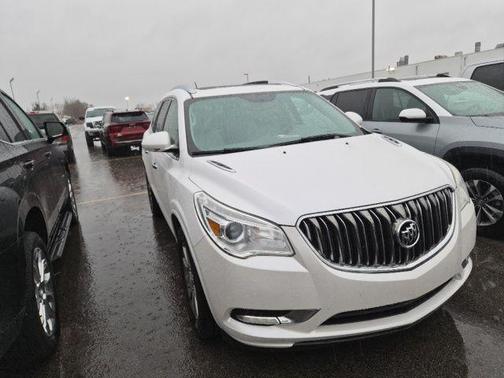 White Frost Tri-Coat 2016 Buick Enclave Leather
