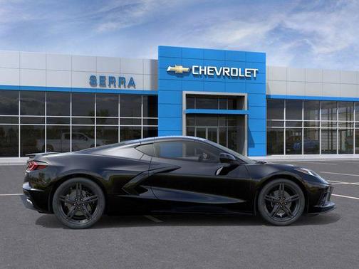 Black 2026 Chevrolet Corvette Stingray w/1LT