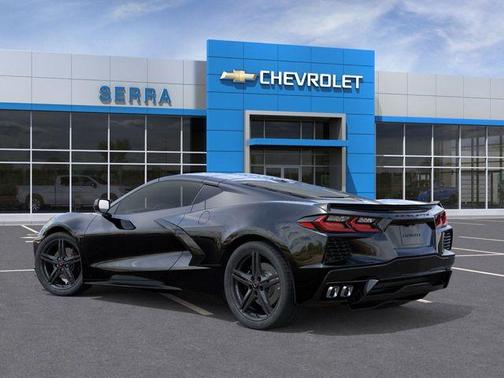 Black 2026 Chevrolet Corvette Stingray w/1LT