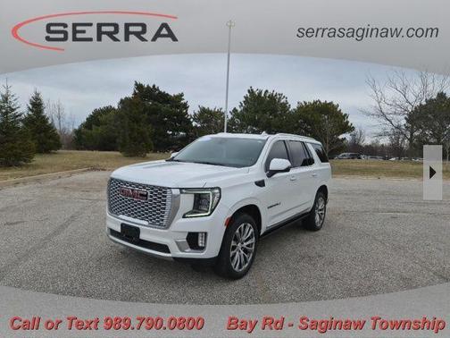 White 2022 GMC Yukon Denali