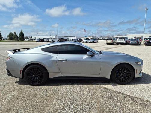Silver Metallic 2024 Ford Mustang EcoBoost