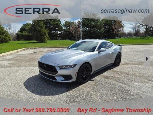 Silver Metallic 2024 Ford Mustang EcoBoost