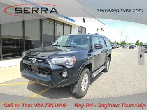Midnight Black Metallic 2024 Toyota 4Runner SR5 Premium