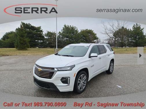 Iridescent Pearl Tricoat 2024 Chevrolet Traverse Limited High Country