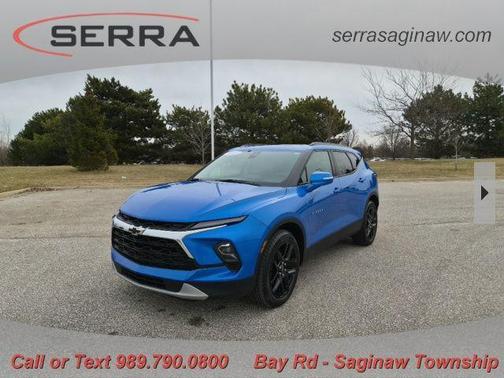 Rip Tide Blue 2024 Chevrolet Blazer LT