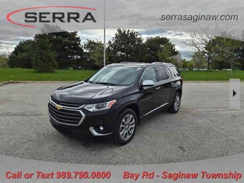 Mosaic Black Metallic 2021 Chevrolet Traverse Premier