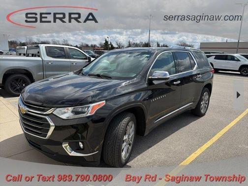 Mosaic Black Metallic 2021 Chevrolet Traverse Premier