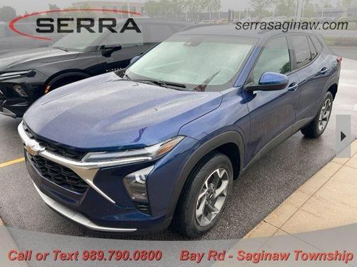 Blue Glow Metallic 2024 Chevrolet Trax LT
