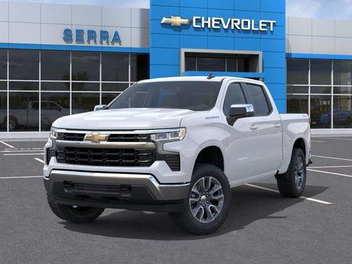 Summit White 2026 Chevrolet Silverado 1500 LT
