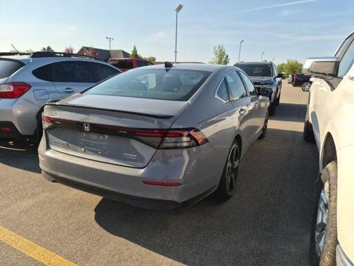 Solar Silver Metallic 2024 Honda Accord Hybrid Sport