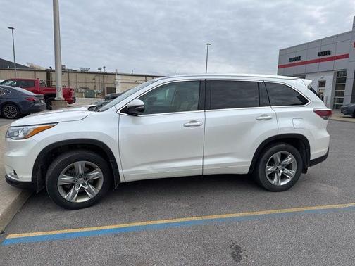 Blizzard Pearl 2015 Toyota Highlander Limited