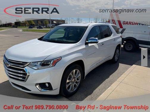 Iridescent Pearl Tricoat 2021 Chevrolet Traverse Premier