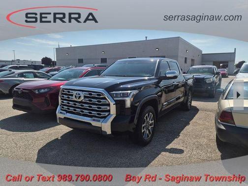 Midnight Black Metallic 2023 Toyota Tundra 1794 Edition
