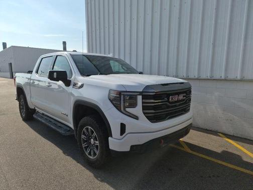 Summit White 2024 GMC Sierra 1500 AT4