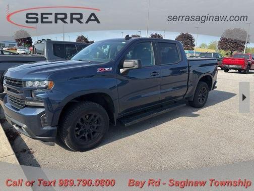 Northsky Blue Metallic 2021 Chevrolet Silverado 1500 RST