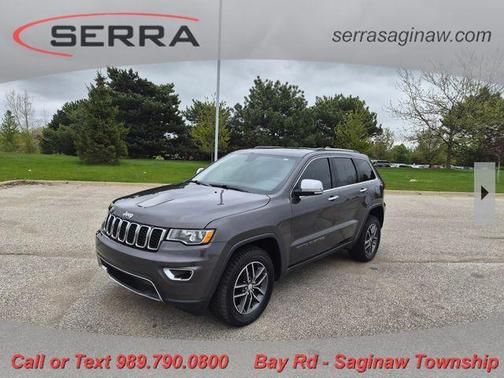 Granite Crystal Clearcoat Metallic 2018 Jeep Grand Cherokee Limited