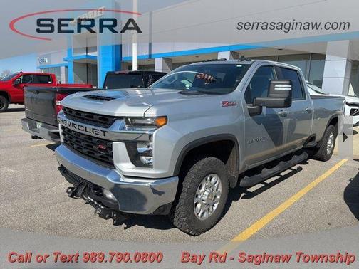 Silver Ice Metallic 2022 Chevrolet Silverado 2500 LT