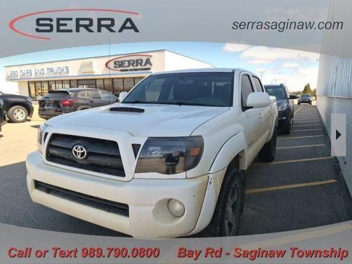 White 2010 Toyota Tacoma Double Cab