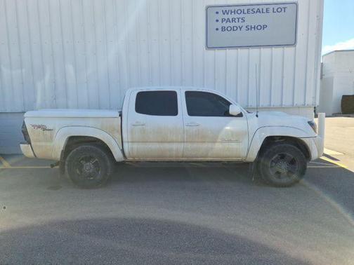 White 2010 Toyota Tacoma Double Cab