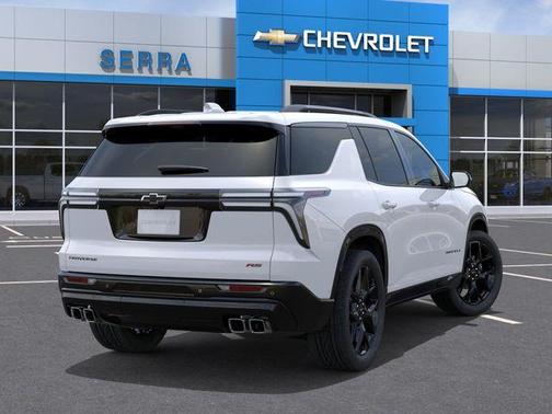 Polar White 2026 Chevrolet Traverse RS