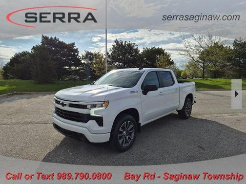 Summit White 2023 Chevrolet Silverado 1500 RST