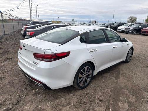 Snow White Pearl 2016 Kia Optima SX Turbo