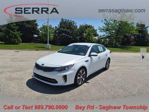 Snow White Pearl 2016 Kia Optima SX Turbo