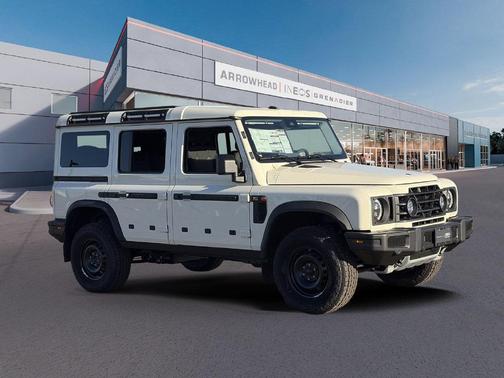Scottish White 2026 INEOS Grenadier 4X4