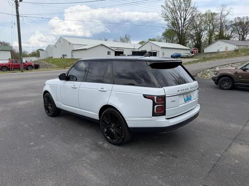 White 2018 Land Rover Range Rover 3.0L Supercharged HSE